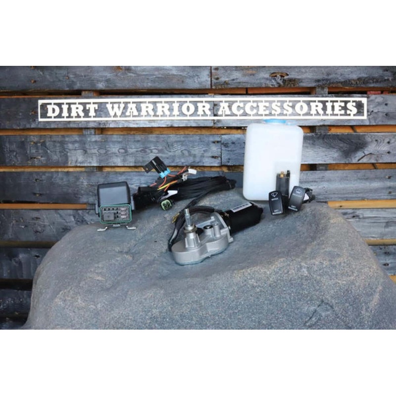 Dirt Warrior Accessories Honda Talon Electric Windshield Wiper Kit