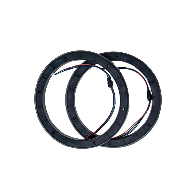 UTV Stereo Can-Am Maverick 8 RGB LED Speaker Rings – Pair