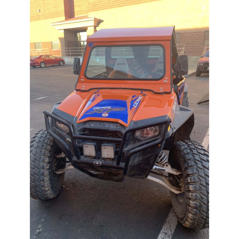 Dirt Warrior Accessories ’11-’13 Polaris RZR XP 900 Front Windshield