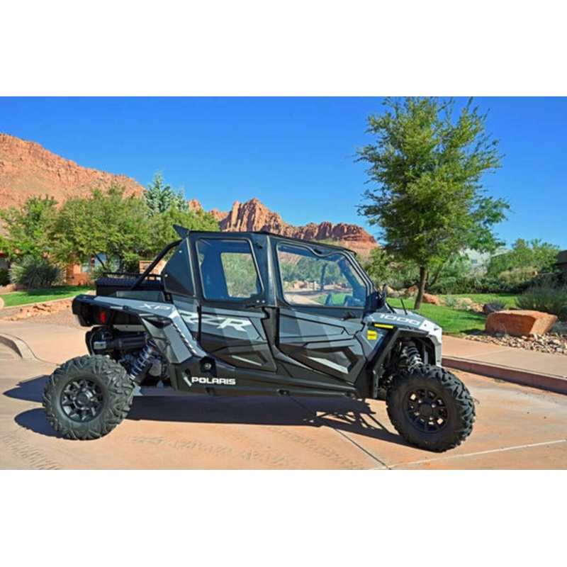 Dirt Warrior Accessories ’14-’23 Polaris RZR 1000XP/Turbo 4-Seat Cab Enclosure Upper Side Doors Panels