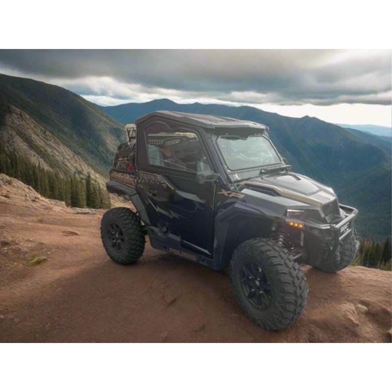 Dirt Warrior Accessories ’16 Polaris General 2-Seat Cab Enclosure Upper Side Doors Panels