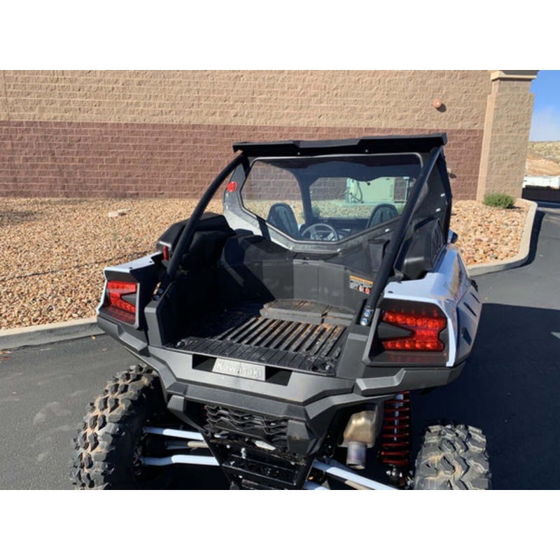 Dirt Warrior Accessories ’20+ Kawasaki Teryx/KRX1000 2-Seat Rear Windshield