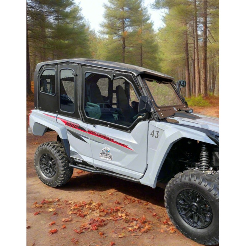 Dirt Warrior Accessories ’21 Yamaha Rmax 4-Seat Cab Enclosure Upper Side Doors Panels