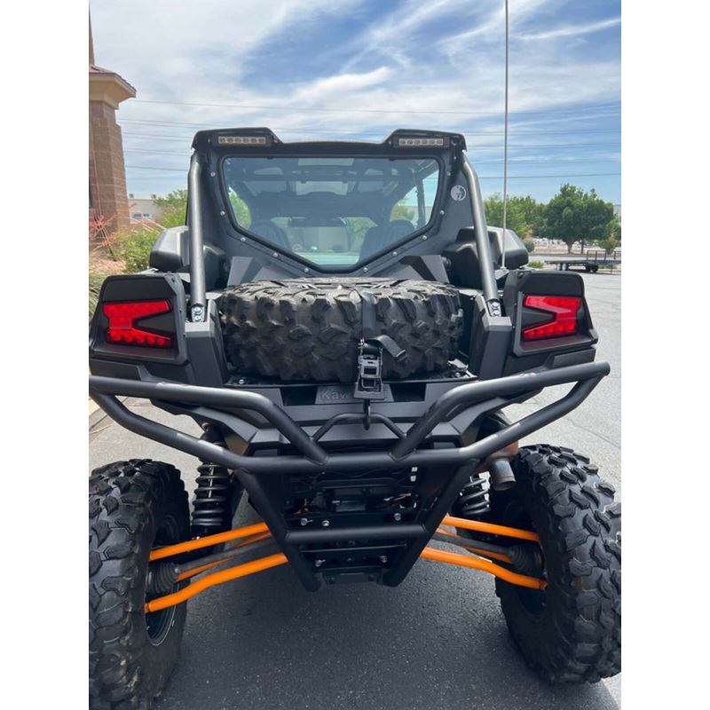 Dirt Warrior Accessories ’22+ Kawasaki Teryx/KRX 1000 4-Seat Rear Windshield