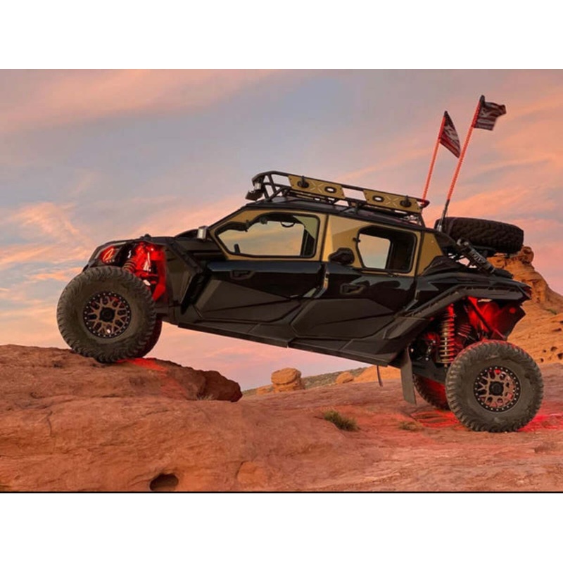Dirt Warrior Accessories Can-Am Maverick X3 4-Seat Cab Enclosure Upper Side Doors Panels