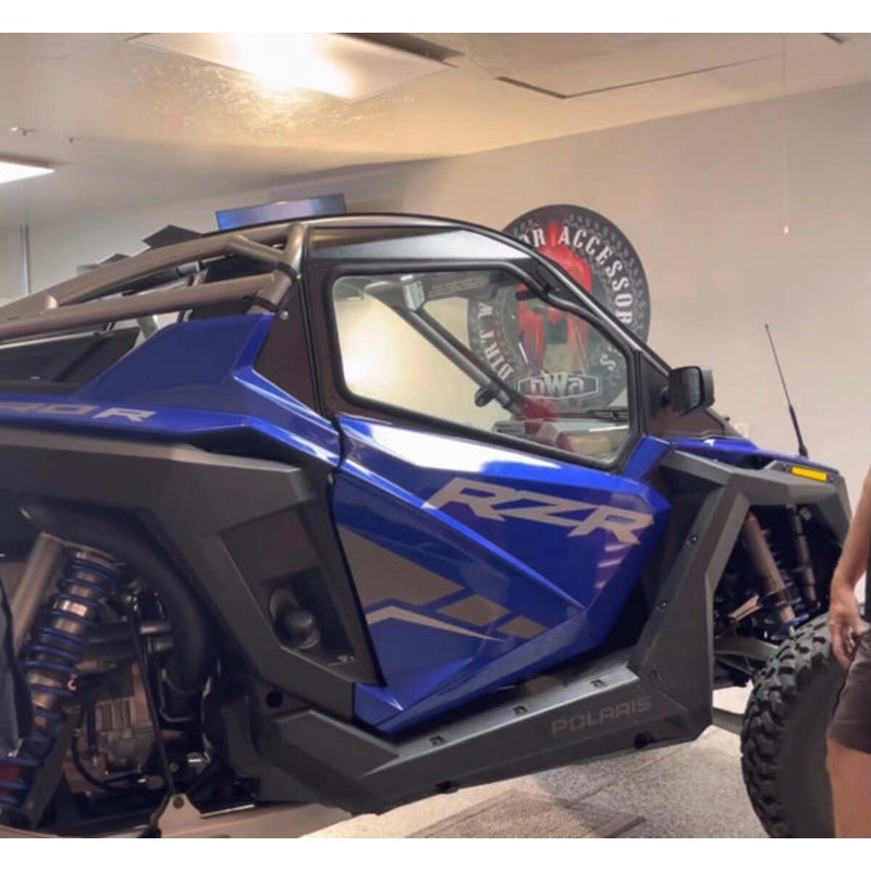 Dirt Warrior Accessories Polaris RZR Pro R 2-Seat Cab Enclosure Upper Side Doors Panels
