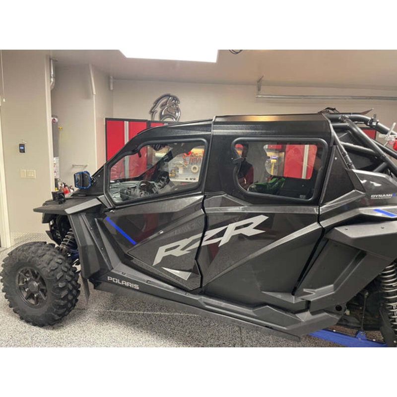 Dirt Warrior Accessories Polaris RZR Pro Xp / Turbo R 4-Seat Cab Enclosure Upper Side Doors Panels
