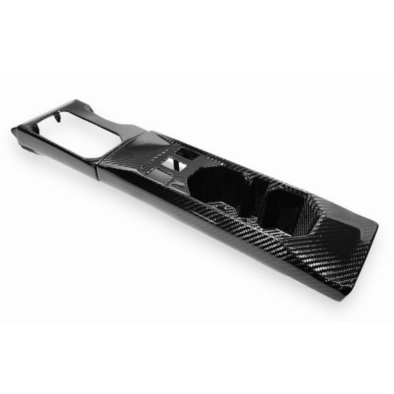 Fourwerx Can-Am Maverick R Carbon Fiber Front Center Console – 2 Piece