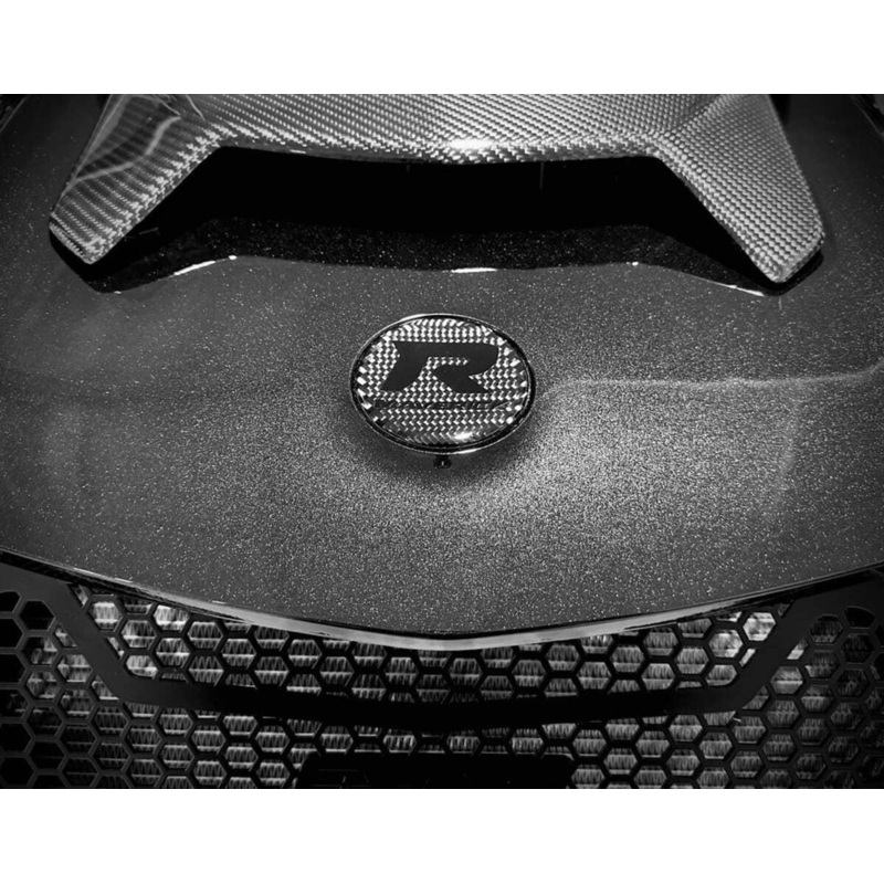 Fourwerx Can-Am Maverick R Carbon Fiber Hood Badge