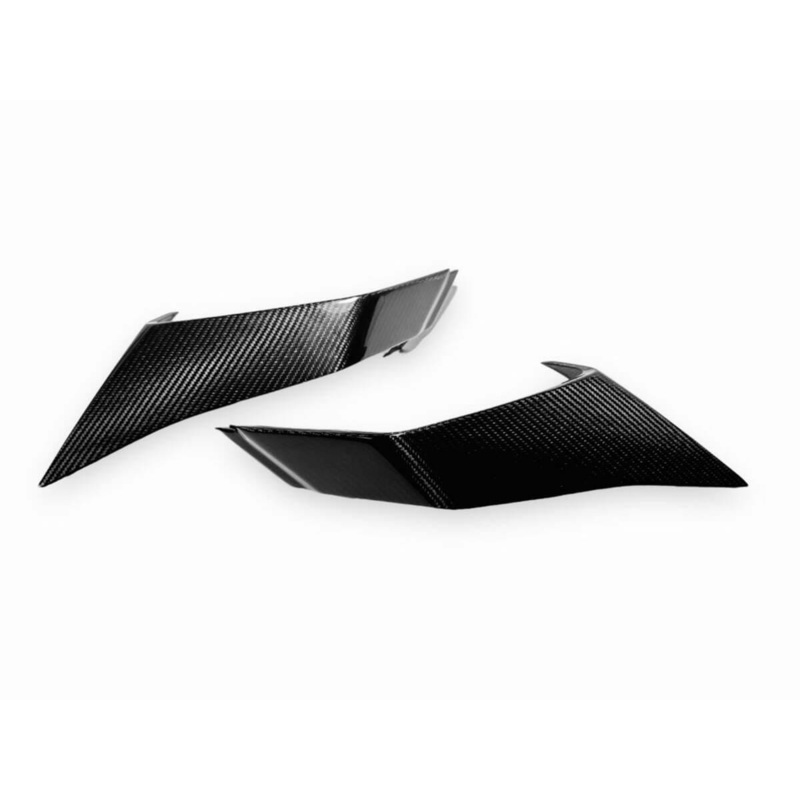 Fourwerx Can-Am Maverick R Carbon Fiber Tail Light Trim Set