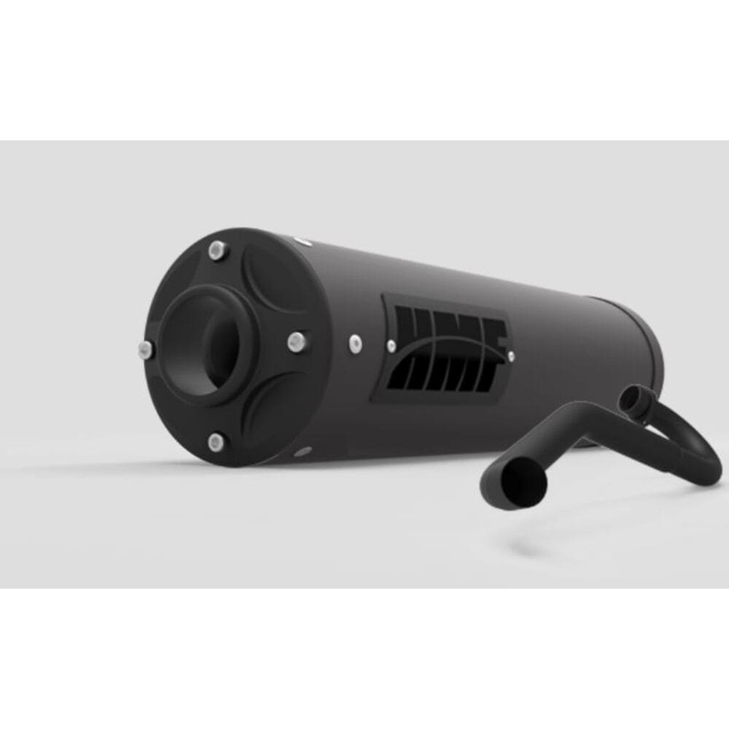 HMF ’11-’14 Polaris RZR 800 Titan-QS Full Exhaust Systems – Blackout