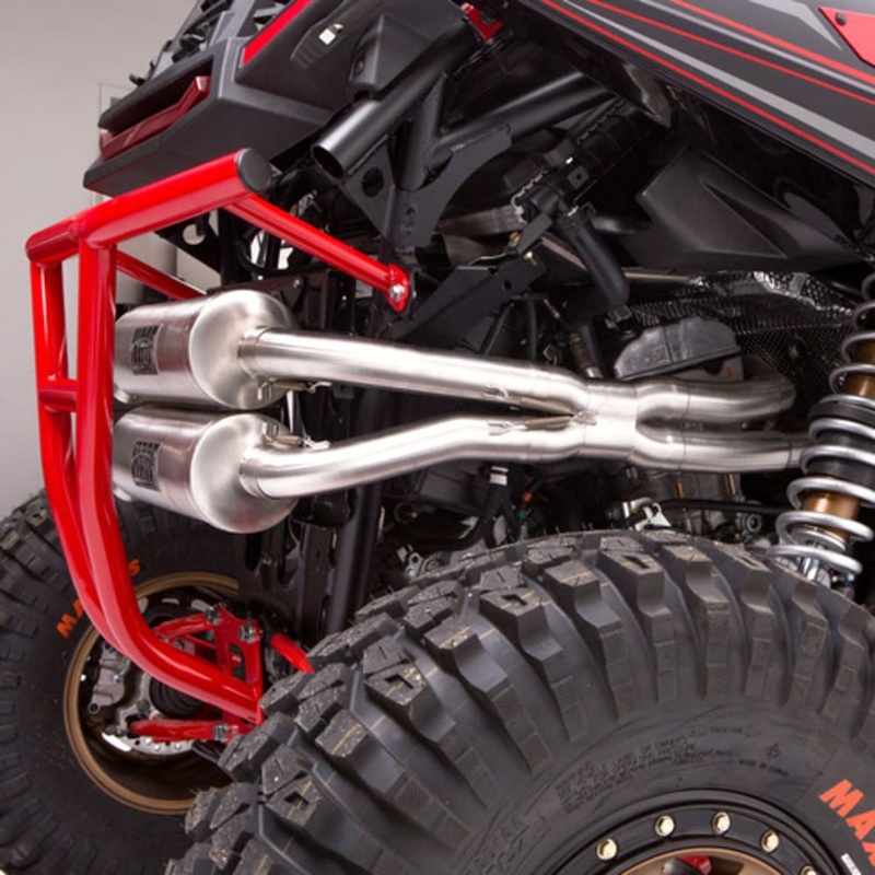 HMF ’18-’22 Polaris RZR RS1 Titan-QS Dual Full Exhaust Systems