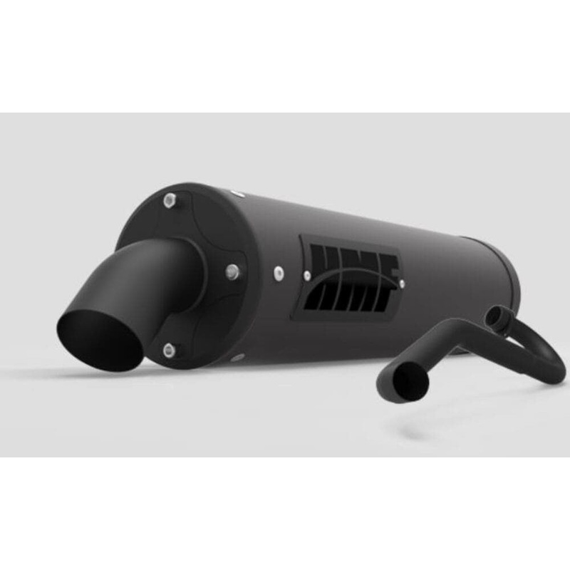 HMF Can-Am Maverick Trail 1000 Titan Full Exhaust Systems – Blackout