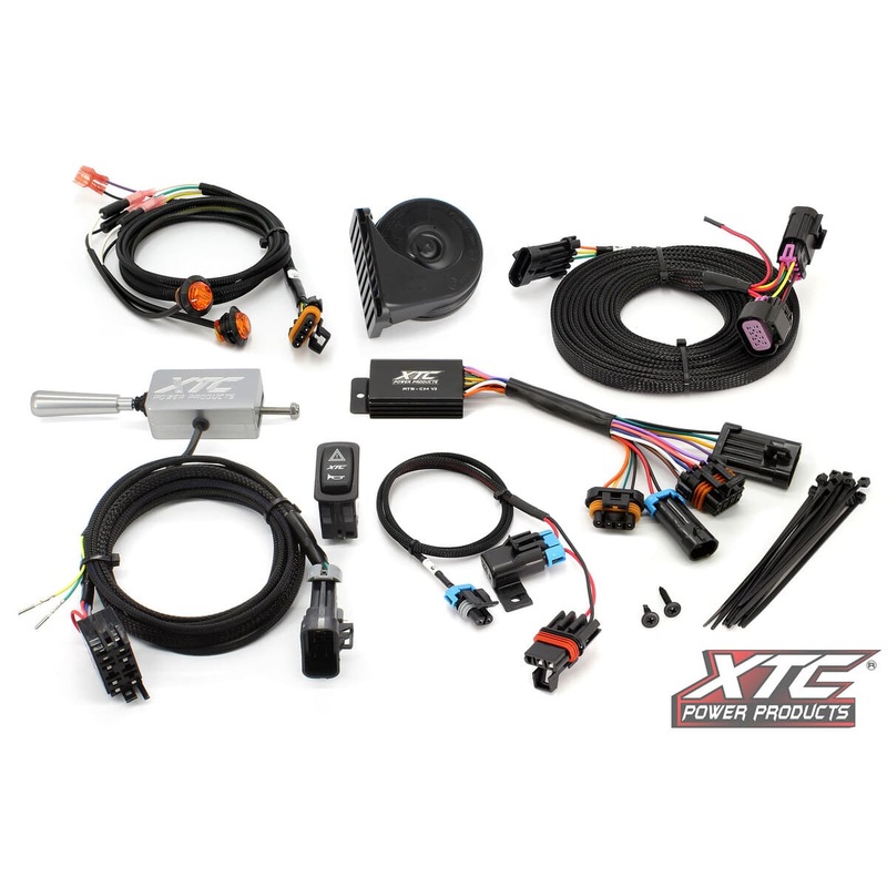 XTC ’19+ Polaris Ranger XP 1000 Ride Command Self-Canceling Turn Signal System with Billet Lever