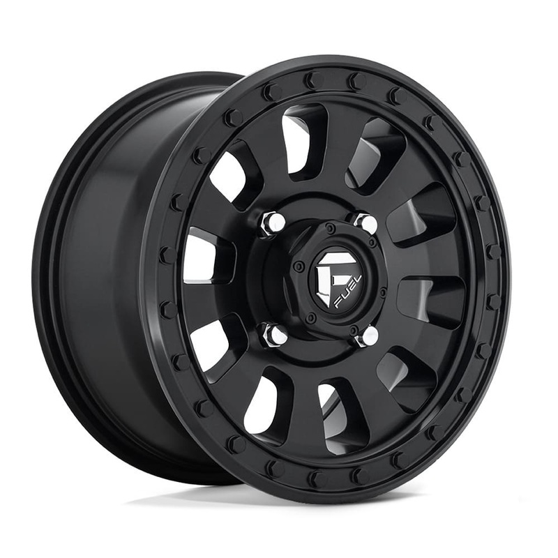 Fuel D630 Tactic Non-Beadlock Matte Black Wheel 15×7 4×156 +38mm