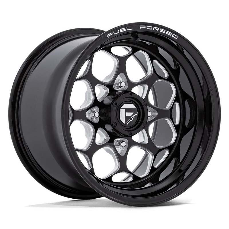 Fuel FV400 Scepter UTV Wheel Gloss Black Milled