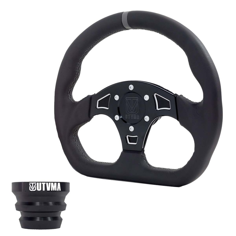 UTVMA DriftX Leather Steering Wheel With Hub