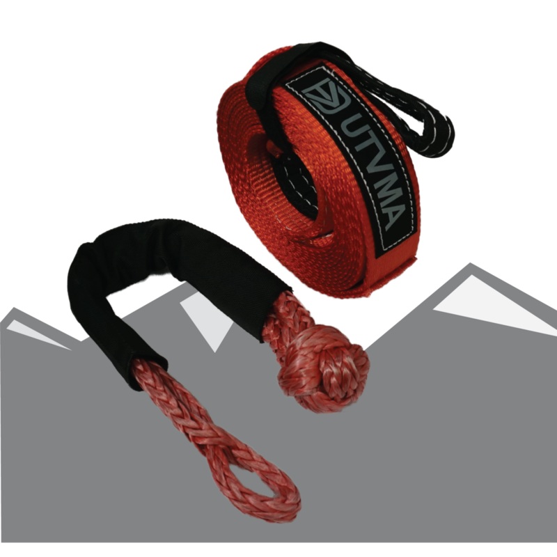 UTVMA UTV Recovery Kit|Red|Blue