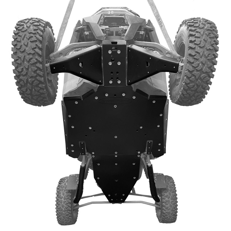 Factory UTV Polaris RZR Turbo R UHMW Ultimate Skid Package