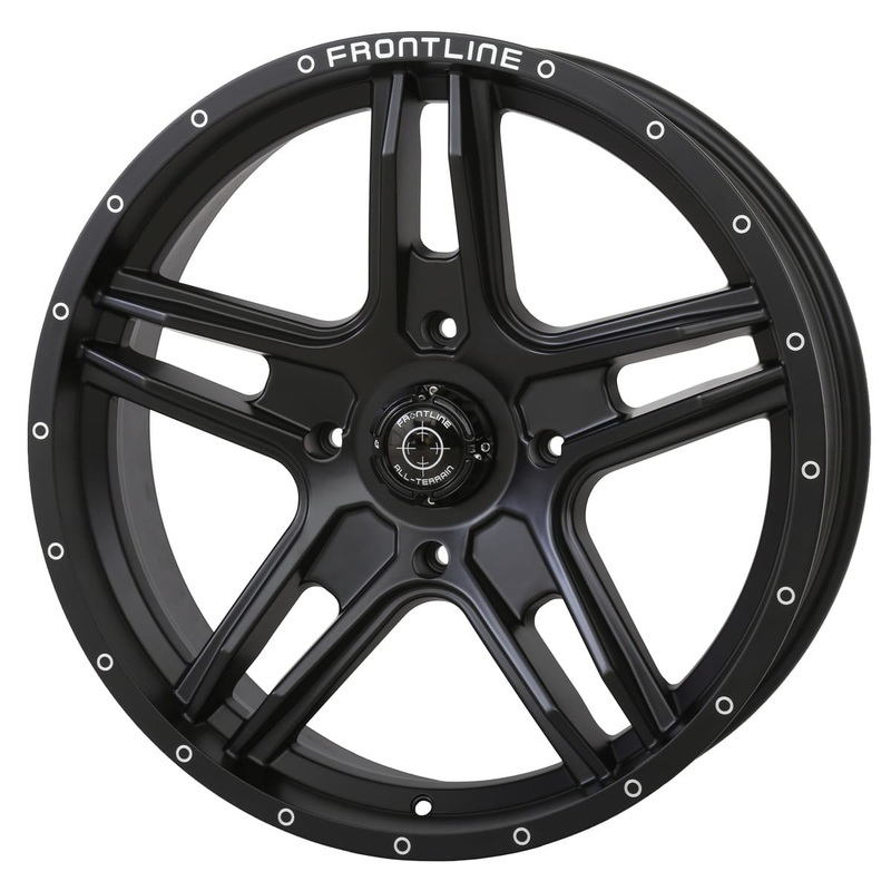 Frontline 505 Wheels – Matte Black
