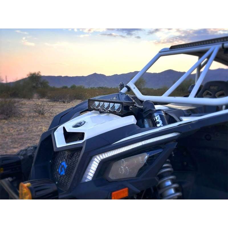 Tripple R ’17+ Can-Am Maverick X3 Shock Tower Light Bar Mount – Carbon 6