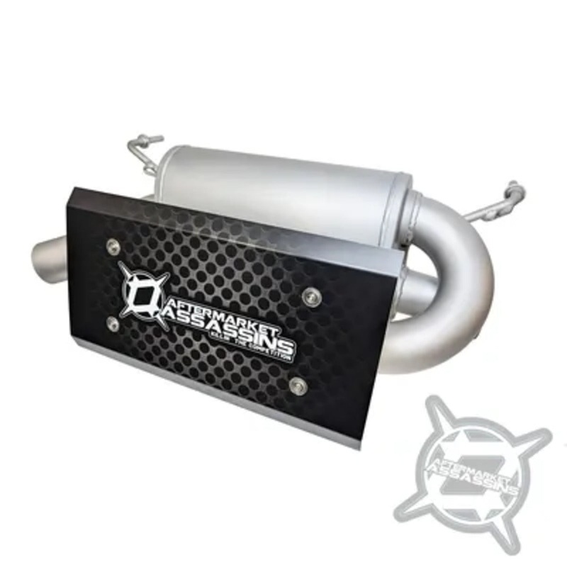 Aftermarket Assassins ’24+ Polaris RZR XP 1000 Dual Suppressor Slip-On Exhaust