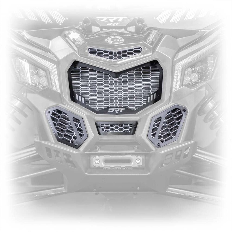 DRT ’17+ Can-am Maverick X3 Front V2 Grill Kit 5-Piece