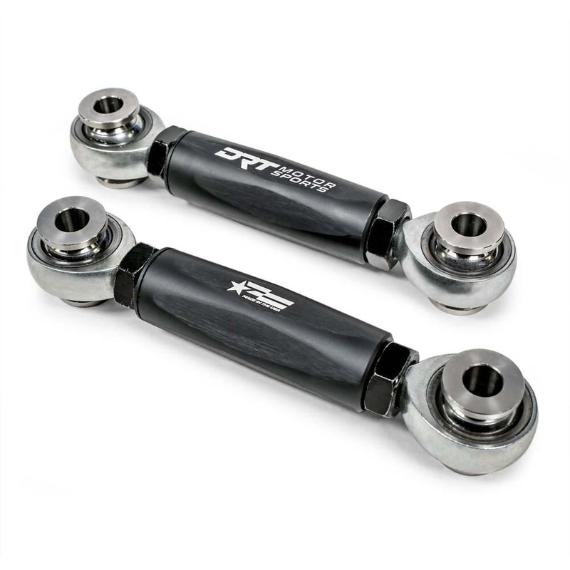 DRT Polaris RZR XP Billet Aluminum Hex Bar Adjustable Sway Bar Link Kit – M12
