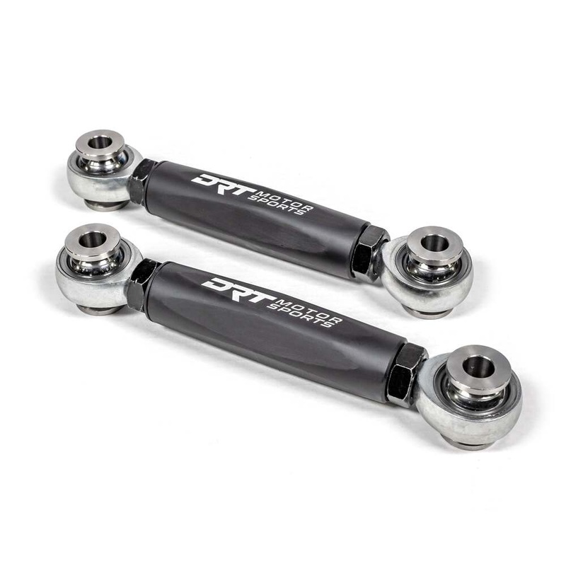 DRT Polaris RZR XP Billet Aluminum Rear Hex Bar Adjustable Sway Bar Link Kit – M10