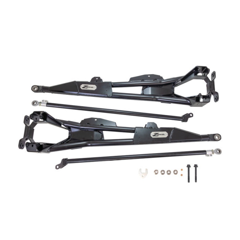 Zbroz Polaris Pro R High Clearance Trailing Arms Black