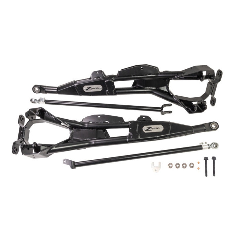 Zbroz Polaris Turbo R High Clearance Trailing Arms Black