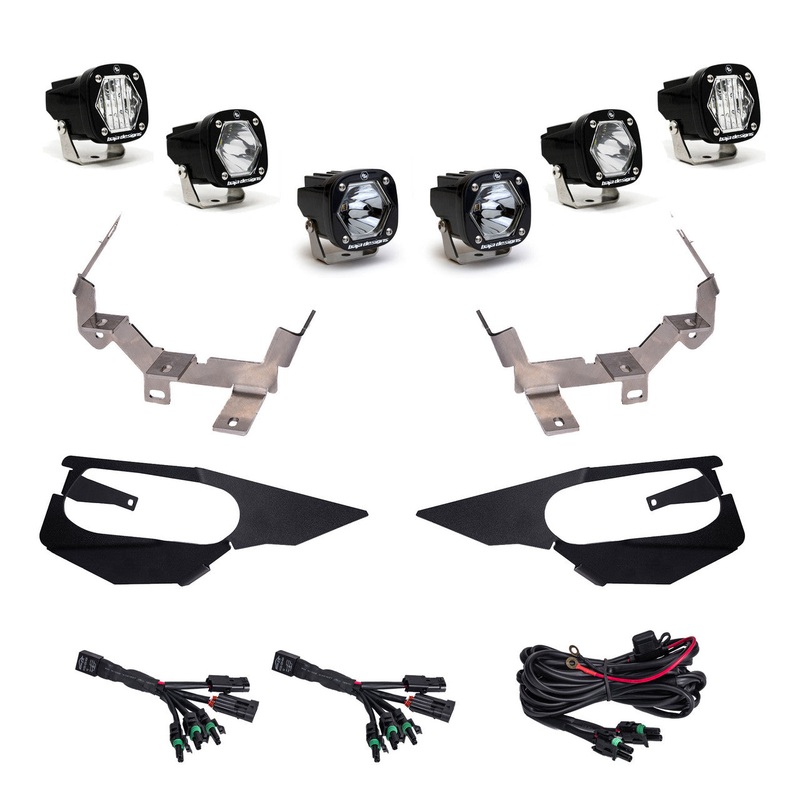 Baja Designs Kawasaki ’23-’24 Teryx/KRX 1000 Unlimited LED/Laser Headlight Kit