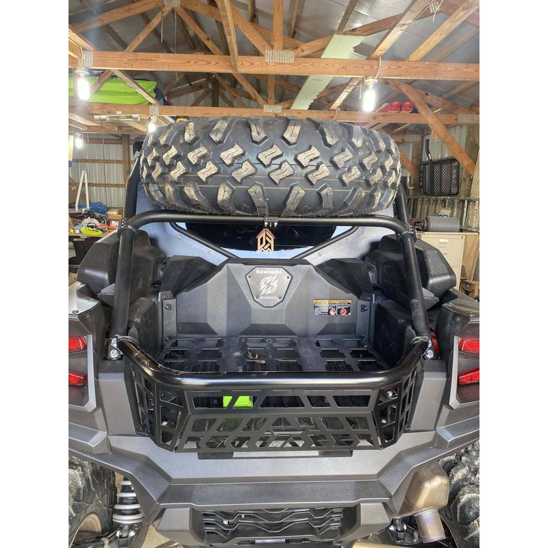 Factory UTV Kawasaki Teryx KRX 4 1000 Dual Clamp Spare Tire Mount