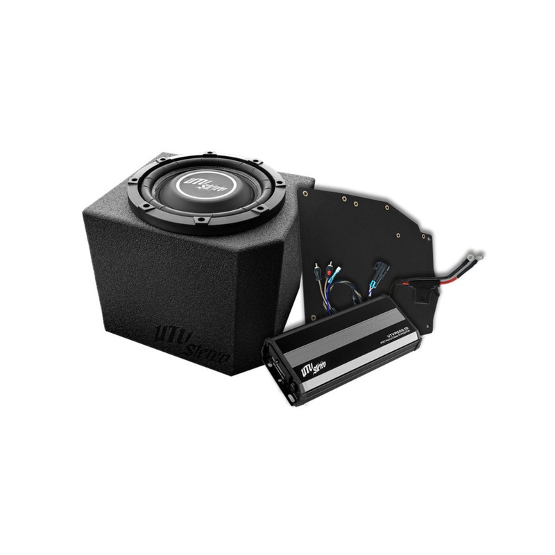 UTV Stereo Polaris Ranger 500W Single 10 Subwoofer Kit