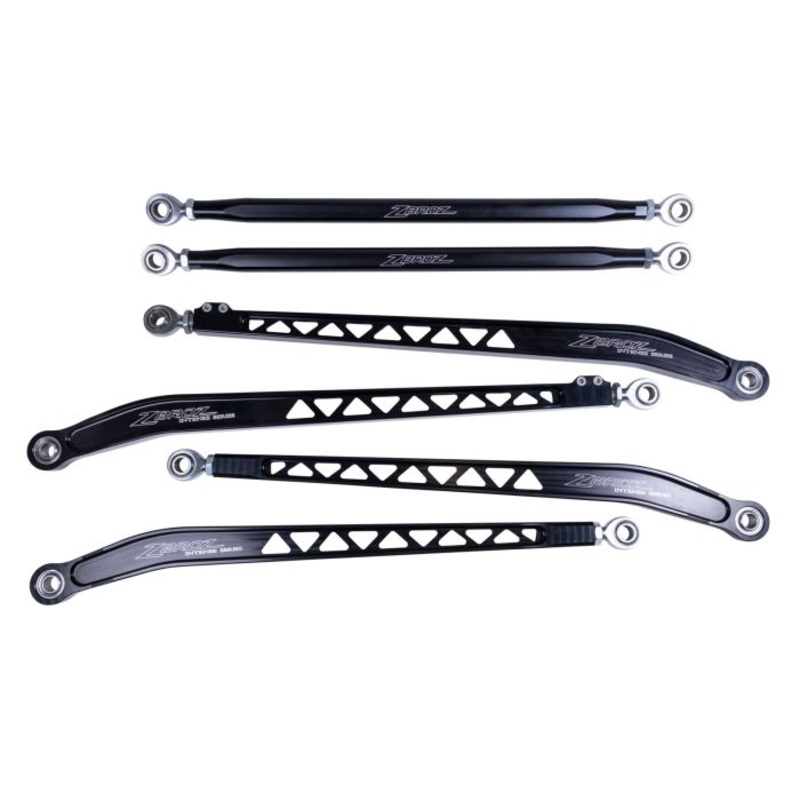 Zbroz Can-Am Maverick R Intense Series Billet Radius Rod Kit Black