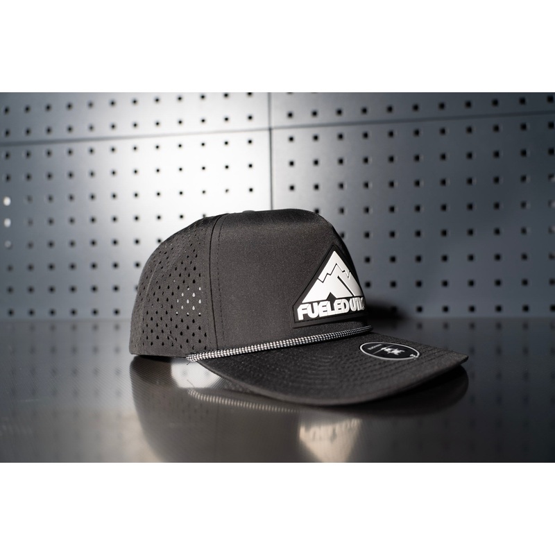 5-Panel Hydro Hat|Black w/ White Grid Rope|Loden|Caramel|Grey Old School Camo|Light Navy w/ Black White Chainlink Rope