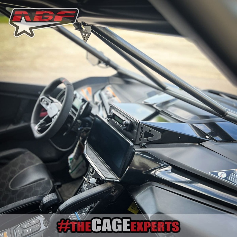 ABF Can-Am Maverick R Radio Mount for PCI and Rugged