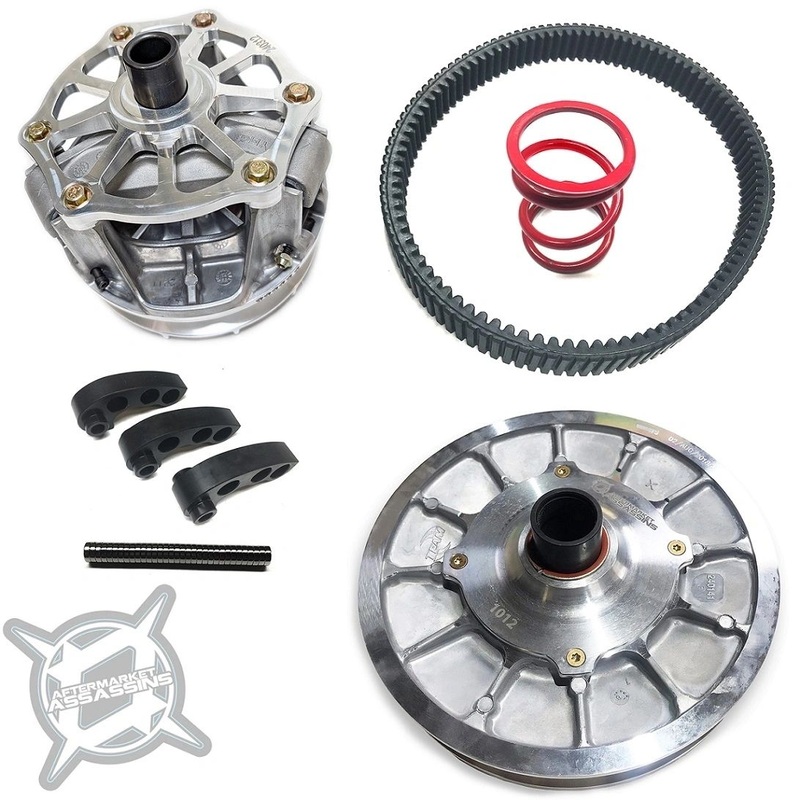 Aftermarket Assassins ’20+ Polaris Ranger 1000 61HP Single Cam S4 Floating Clutch Kit with Big Belt