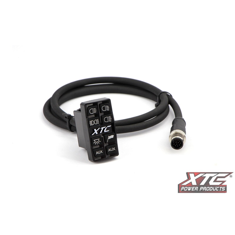 XTC Power 8 Switch Power Control System with Micro Switch Pad