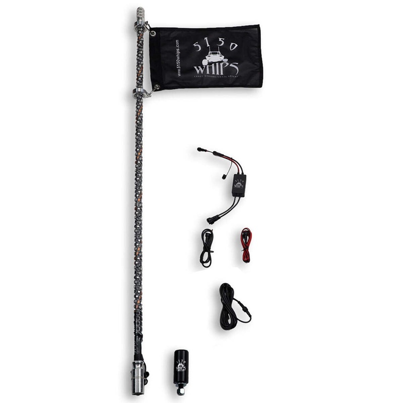 5150 Platinum 1x 187 LED Whip|1ft|2ft|3ft|4ft|6ft