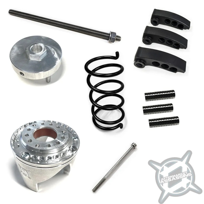 Aftermarket Assassins ’23+ Can-Am Maverick X3 135HP P-Drive S3 Clutch Kit w/Adjustable Helix & Secondary Spring