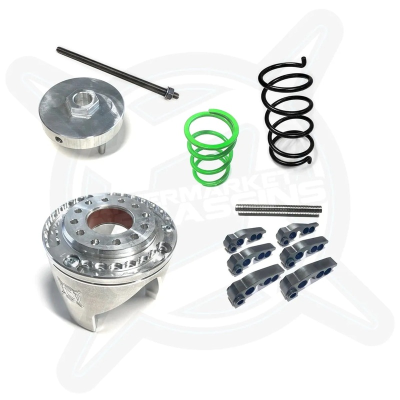 Aftermarket Assassins Can Am Maverick X3 R 120HP S3 Clutch Kit & Adjustable Helix & Secondary Spring