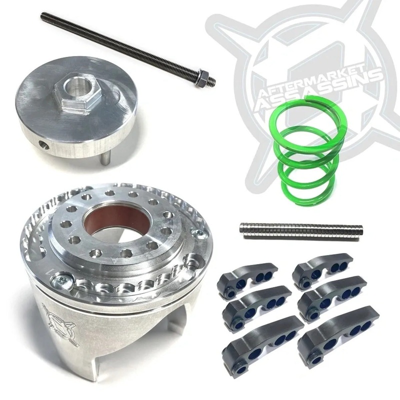 Aftermarket Assassins Can-Am Maverick X3 R 172HP S3 Clutch Kit & Adjustable Helix