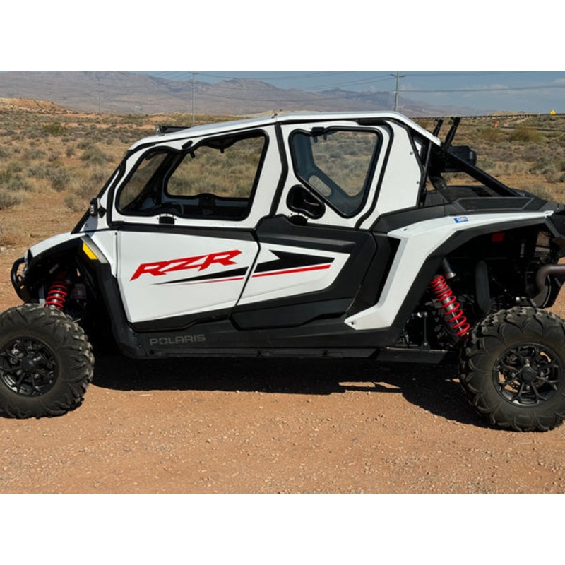 Dirt Warrior ’24+ Polaris RZR XP 1000/Turbo 4-Seat Upper Side Doors & Panels Cab Enclosure