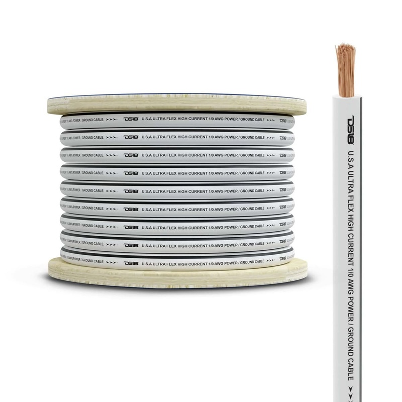 DS18 0-GA Marine Grade Tinned 100% Copper OFC Ground Wire – 25 Feet