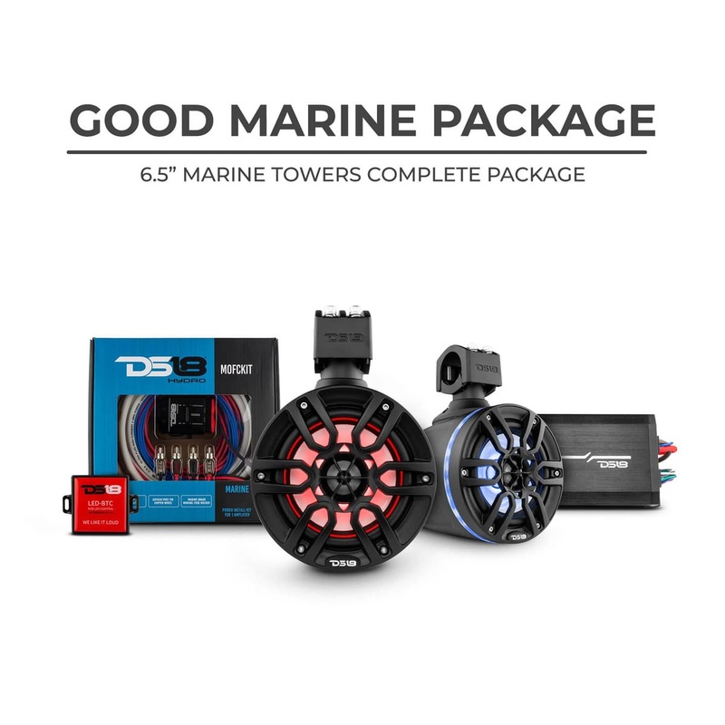 DS18 Good Marine Stereo Package 1