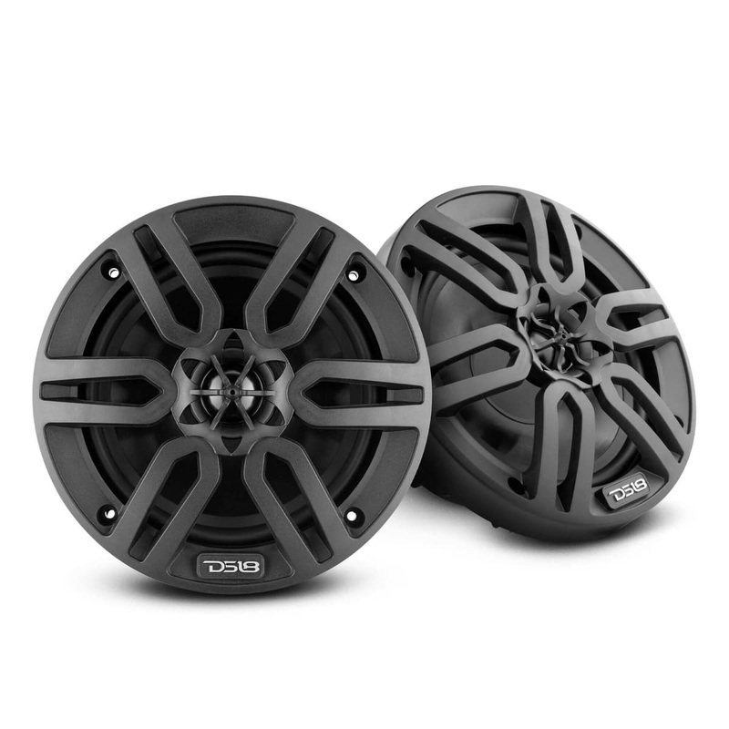 DS18 MP 6.5 2-Way Coaxial Marine Speaker 60 Watts RMS 4-Ohm