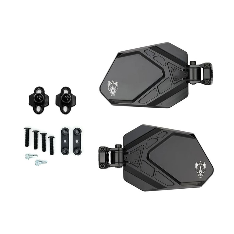 WD Electronics Polaris Ranger XD 1500 Door Mounts for Chupacabra Cuero Pro Mirrors – Set of 2