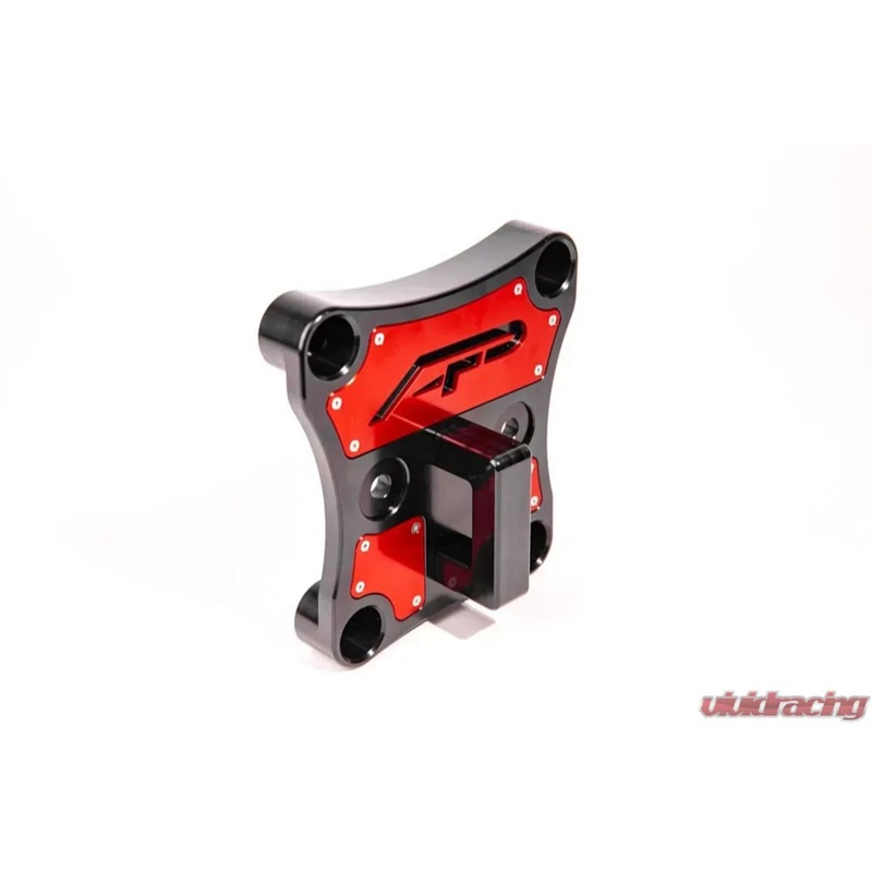 Agency Power Can-Am Maverick X3 Red Billet Radius Rod Plate w/ D-Ring