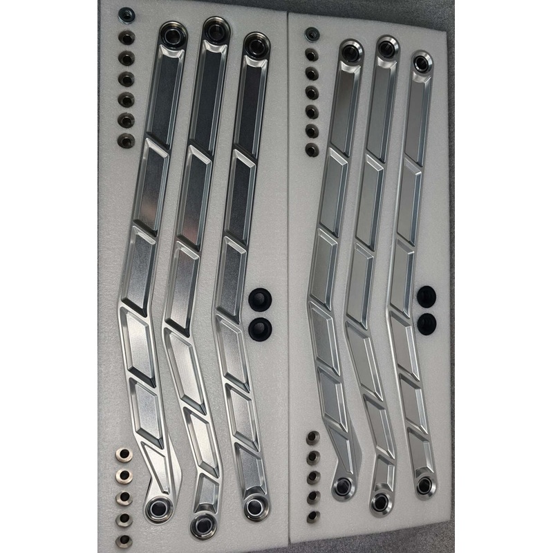 Elektric Offroad ’17+ Can-Am Maverick X3 72 High Clearance Radius Rods – Clear Finish